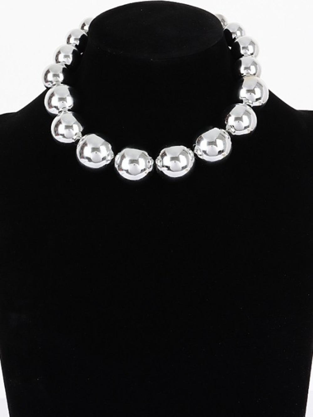 Multi Round Bead Necklace - Picture 7 of 9